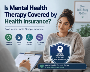 Mental health therapy covered by health insurance
