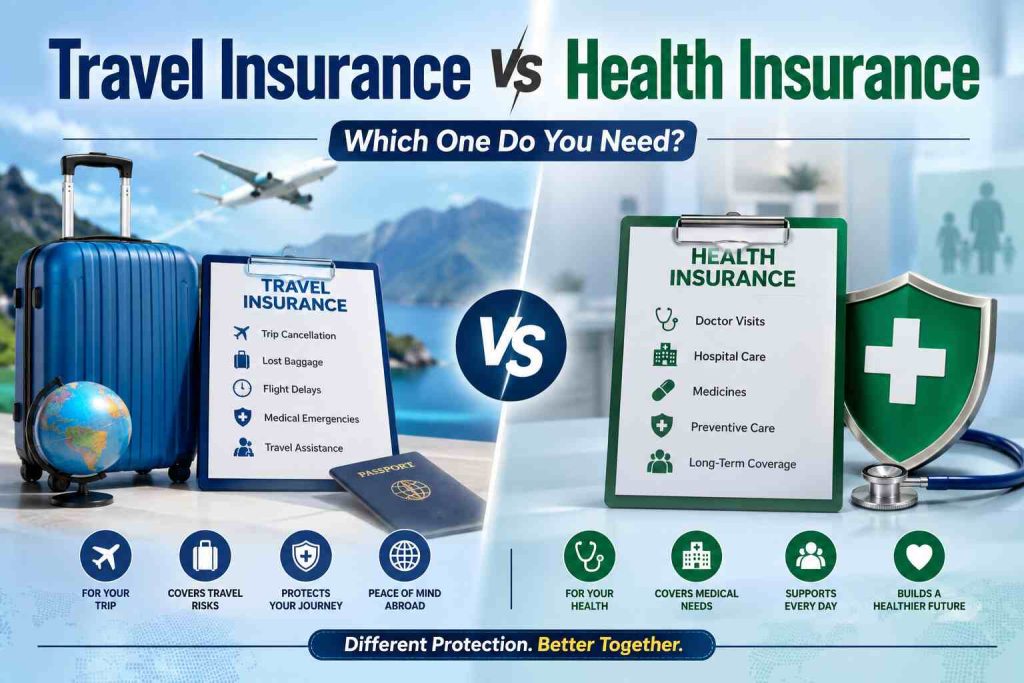Travel insurance Vs Health insurance