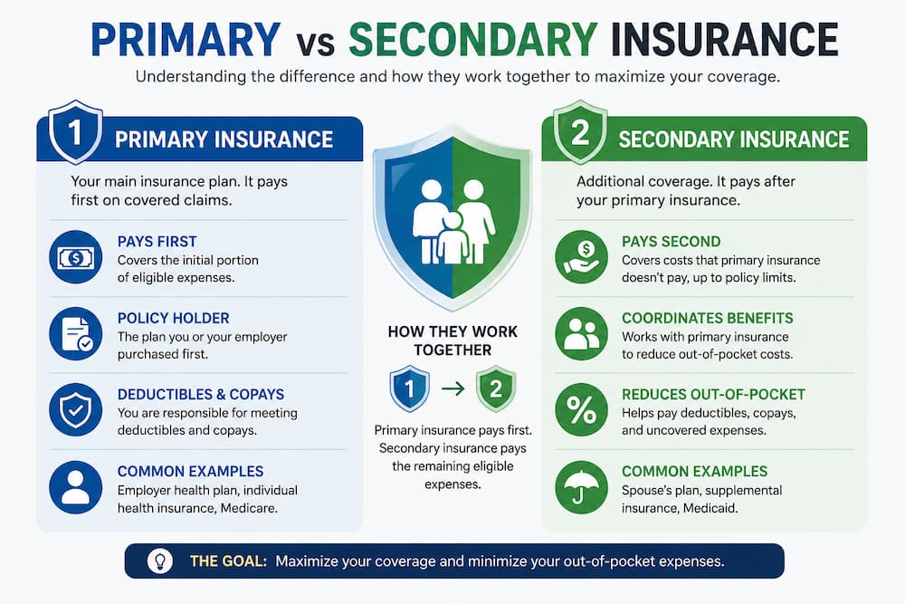 Primary vs Secondary Insurance